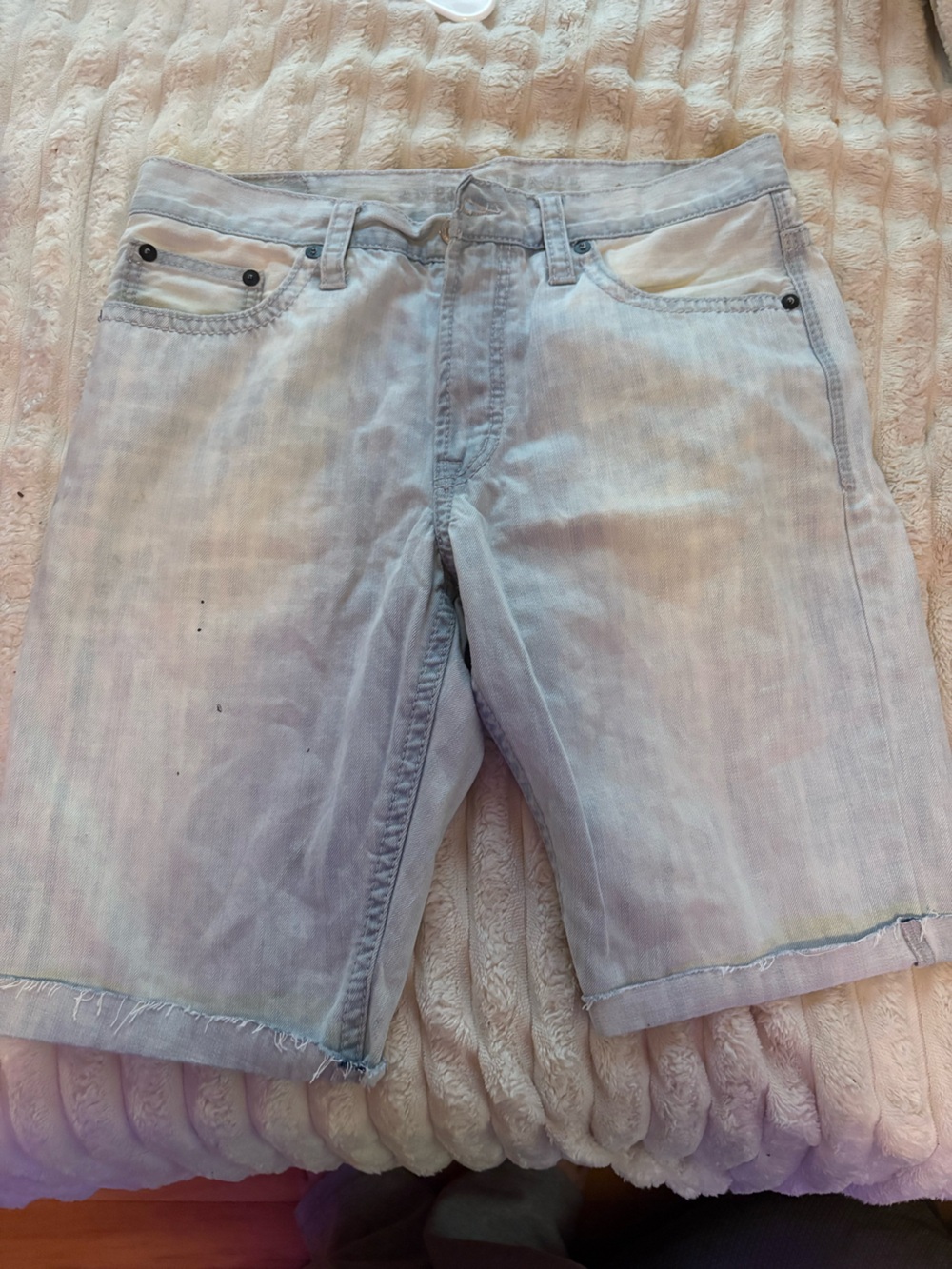 American Eagle Outfitters Light Wash Denim Shorts